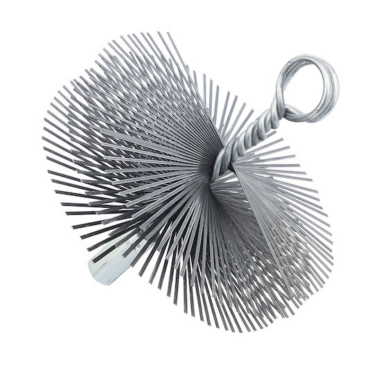 Sit Metallic Chimney Cleaning Brush Round
