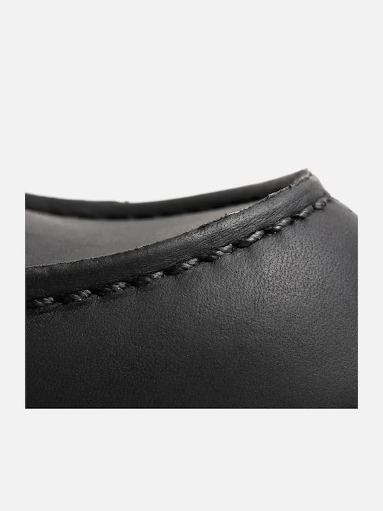 Leather Black Men's Boots