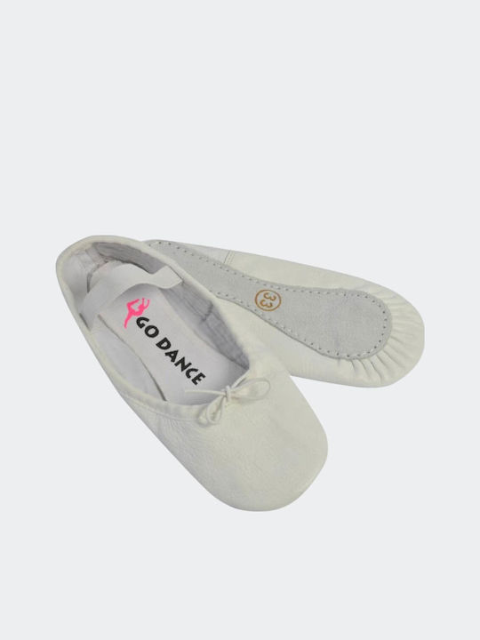 Godance Ballet Shoes White