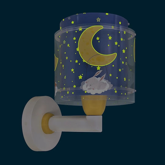Ango Kinder Wandleuchte LED Kunststoff Moon