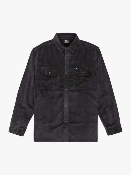 Venture Long Sleeve Corduroy Overshirt Blue