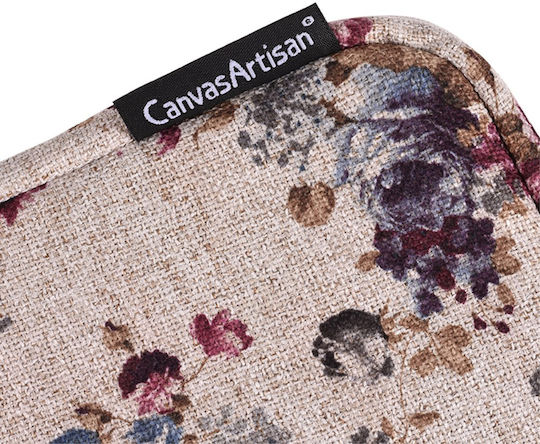 13" Floral Muster Laptop Hülle – Braune