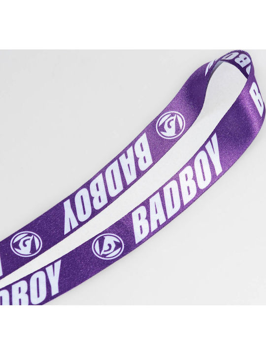 Μπρελόκ Λουράκι Λαιμού Bad Boy Logo Safebreak Bb-000084 Purple Μπρελόκ Λουράκι Λαιμού Bad Boy Logo Safebreak Bb-000084 Purple