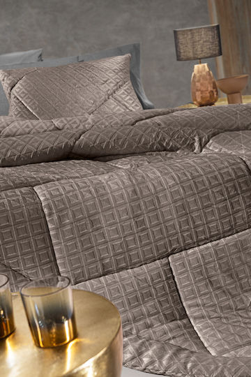 Guy Laroche Duvet Cover King Size 260x240cm Profile Cocoa Guy Laroche Duvet Cover King Size 260x240cm Profile Cocoa