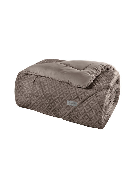 Guy Laroche Duvet Cover Single 160x240cm Profile Cocoa 530 GSMGsm
