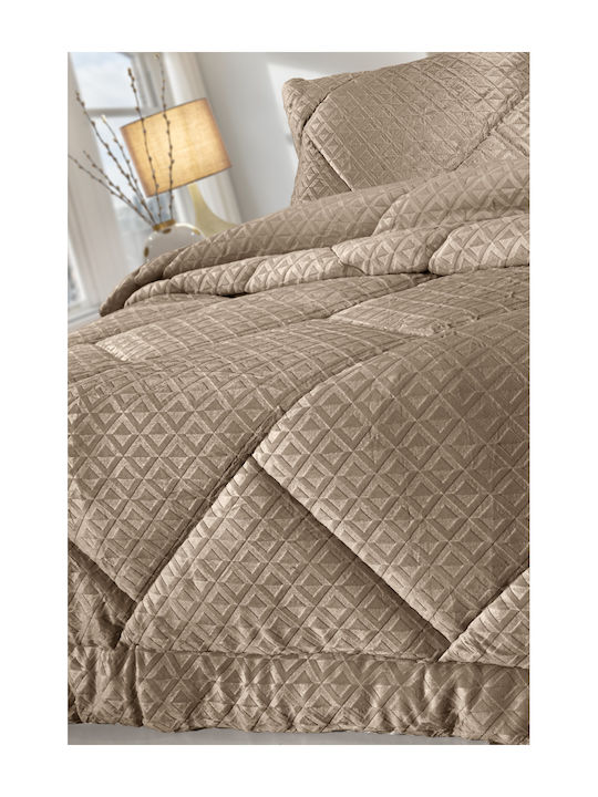 Guy Laroche Duvet Cover King Size 260x240cm Profile Camel 530 GSMGsm