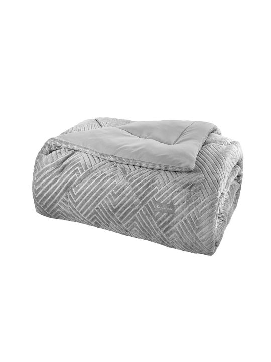 Guy Laroche Bettbezug Einzelbett 160x240cm York Silver 530 GSMGsm