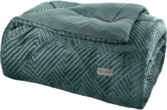Guy Laroche Κουβερτοπάπλωμα King Size 260x240εκ. York Petrol 530 GSM
