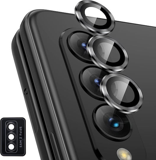 Camera Protection Metal Frame Black for the Samsung Galaxy Z Fold5 5G