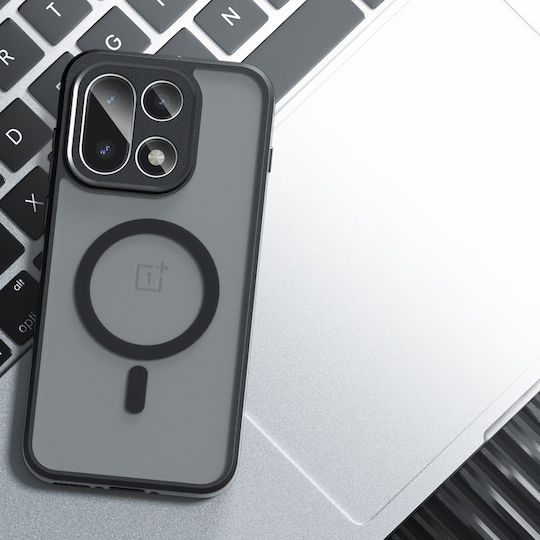 Techsuit Purefrost Umschlag Rückseite Silikon Schwarz (Oneplus 15 - Techsuit)