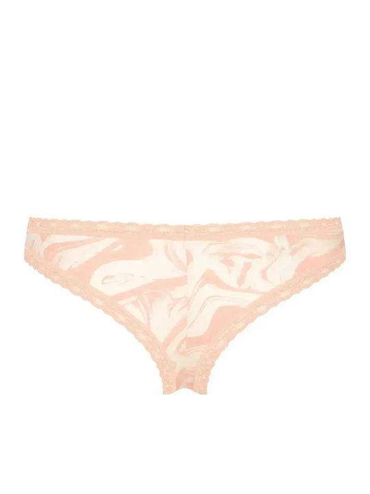 24/7 Weekend H Βαμβακερά Femei Brazilia 3Pack Peach-lila-yellow