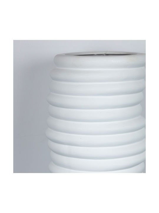 Decorative Vase White 21.3x17x75.5cm