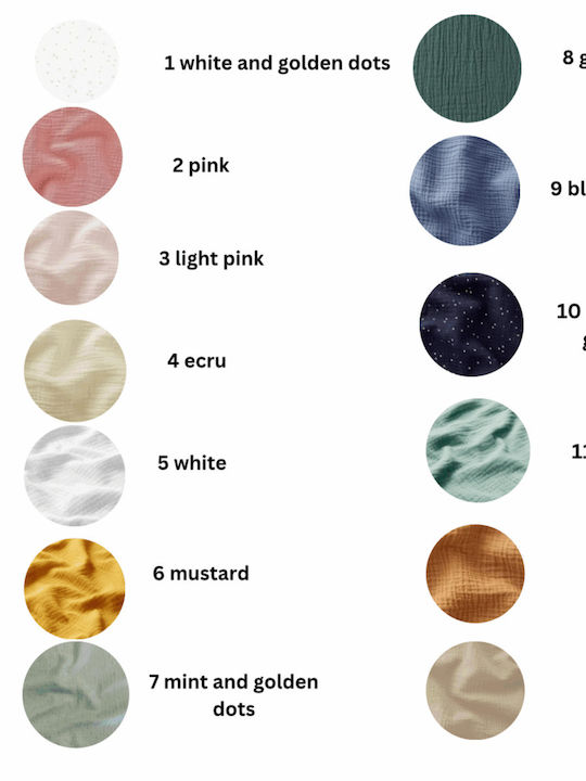Velvet White Multicolour Baby Mosquito Net for Cradle
