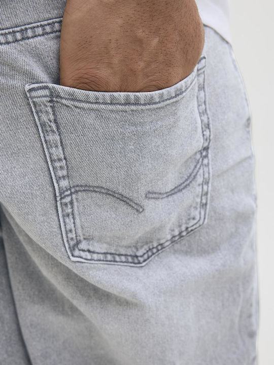Ανδρικό Παντελόνι Τζιν με Relaxed Εφαρμογή Grey