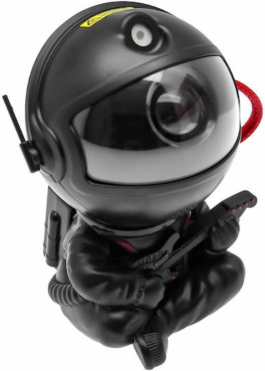 Dekorative Lampe Astronaut Schwarz