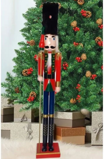Dream House Nutcracker de Crăciun Lemn Roșu