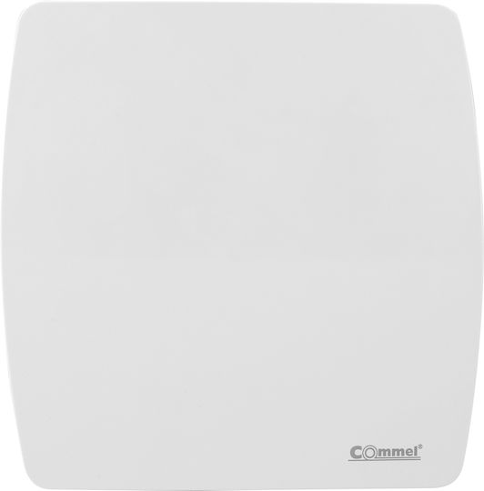 Commel Bathroom Ventilator Φ120mm 16W with Flap and Ultra Silent White