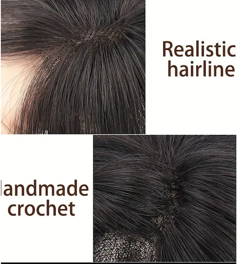 Extensie cu Păr Natural în Castan Culoare 27.94cm Topper Tupé