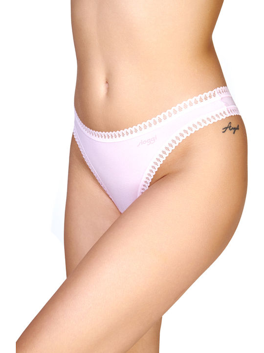 Βαμβακερά Damen Zeichenfolge 3Pack Blue