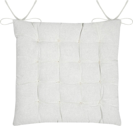 Garden Chair Cushion Emmy Naturel 38x38cm