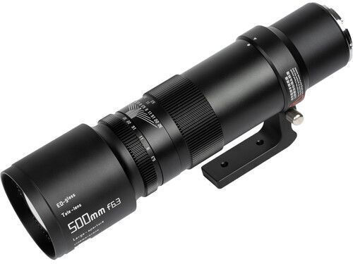 TTArtisan Voller Rahmen Kameraobjektiv 500mm f/6.3 Teleobjektiv für Canon RF Mount Black