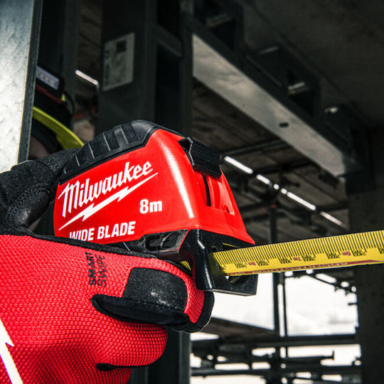 Milwaukee Tape Measure with Magnet 35mm x 8m