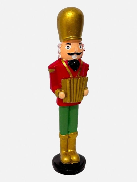 Velve Weihnachts-Nussknacker Grün aus Keramik
