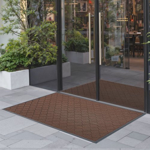 Vevor Covor de Intrare Antiderapant Maro 119.4x88.9buc Grosime 7mm