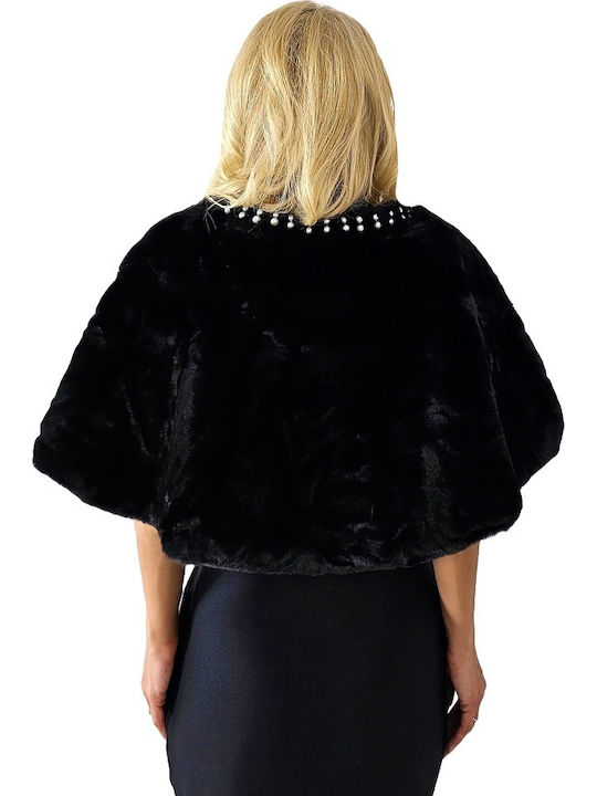 Women's Short Fur Black