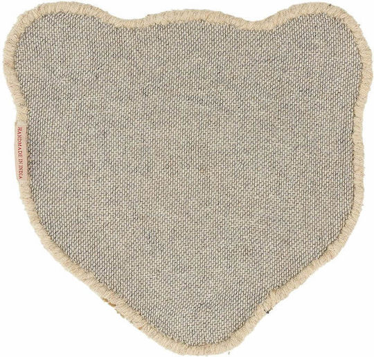 DOING GOODS Handgefertigte Wanddekoration aus Stoff 33x2x32cm
