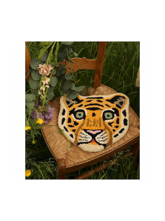 DOING GOODS Handmade Wall Decor Made of Fabric 33x2x32cm