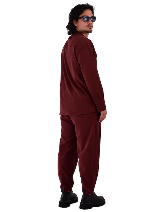 Long-sleeved Shirt Bordeaux