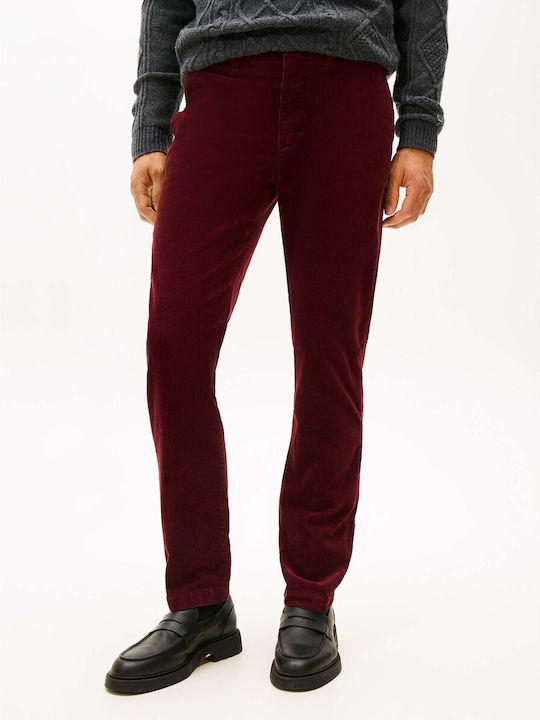 Denton Trousers Elastic Red