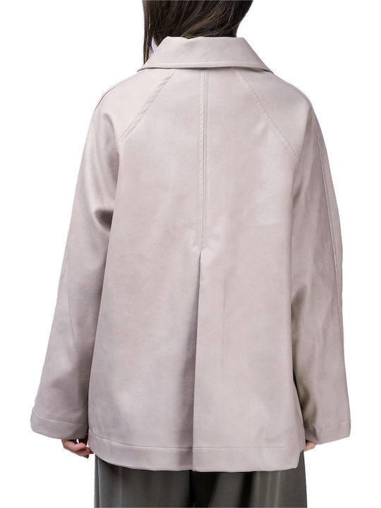 MY T Μπουφάν Beige