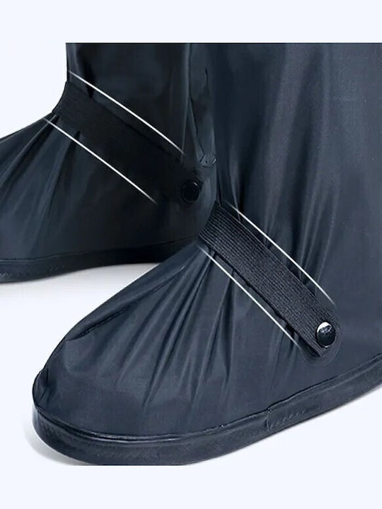 Kewig Sprint Waterproof Motorcycle Shoe Gaiters Blue Black