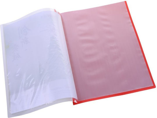 Display Book Folder 20 Pockets 11 Holes 4 Colours