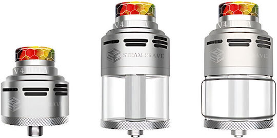 Steam Crave Ατμοποιητής Ηλεκτρονικού Τσιγάρου RDTA 2ml 30mm
