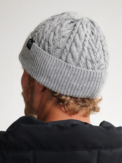 Männer Beanie Strickmütze in Grau Farbe LS1M-3050-CAP821 Grau