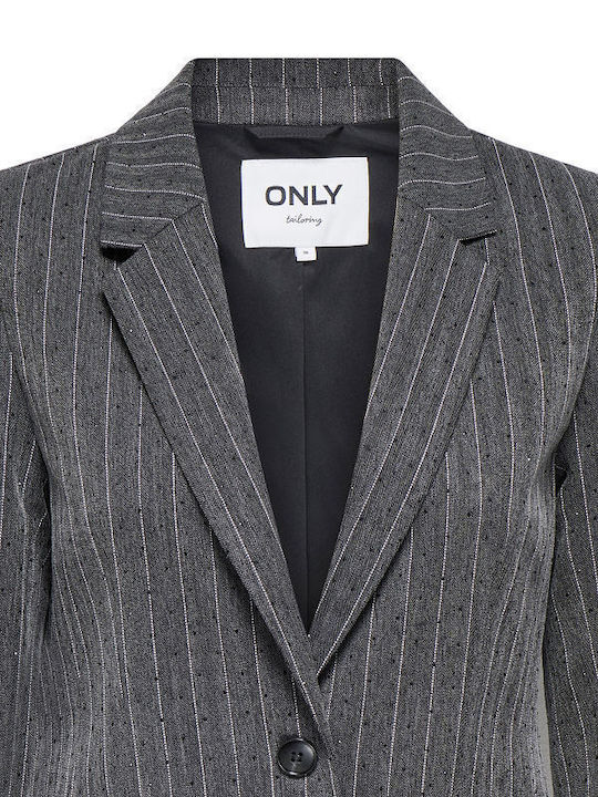 Only Blazer pentru femei Sacou Grey