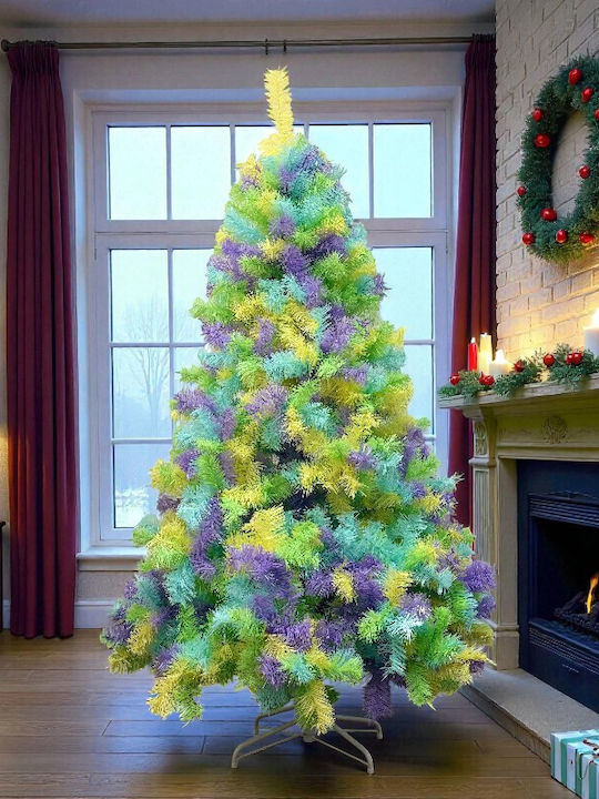 Christmas Tree 180cm with 1260 Branches Yellow