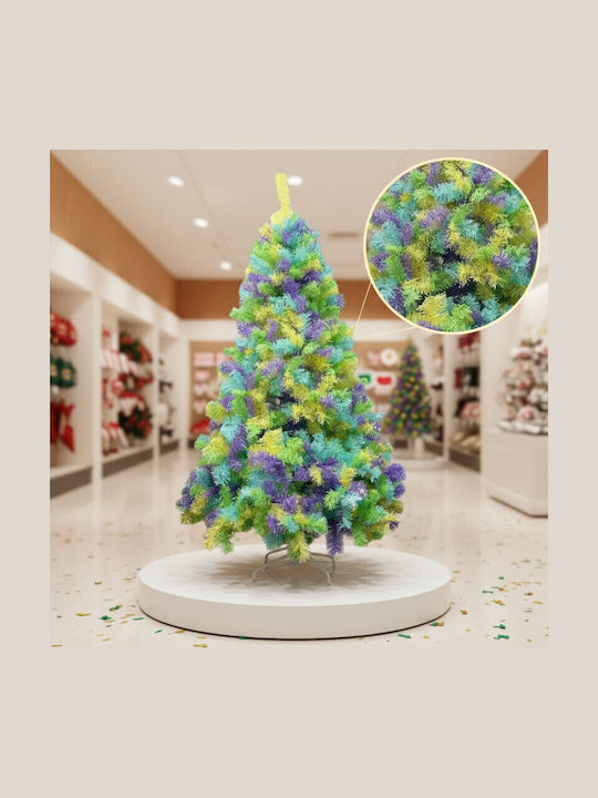 Christmas Tree 180cm with 1260 Branches Yellow