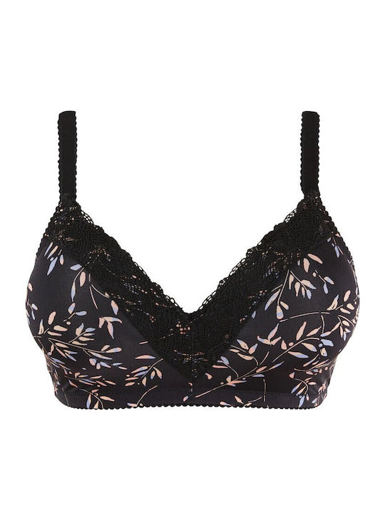Bra without Underwire Black