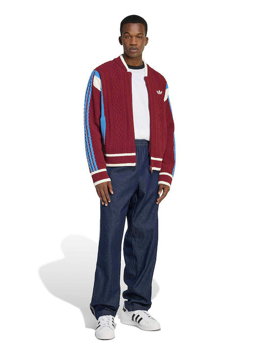 Herren Jacke Bordeaux