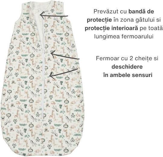 Kidizi Frühlingshaft Schlafsack 1 Tog Safari