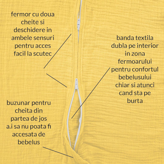 Kidizi Sac De Dormit Pentru Bebeluși Vara Curry Chilli Kidizi Sac De Dormit Pentru Bebeluși Vara Curry Chilli