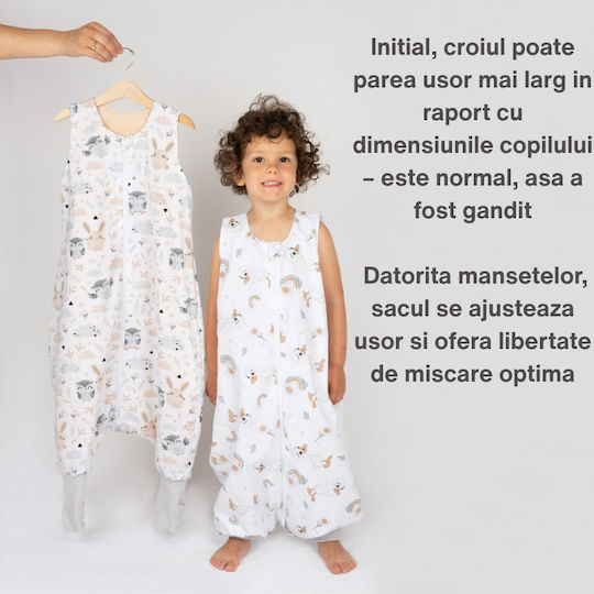 Kidizi De primăvară Sac de dormit 1 tog Ducky