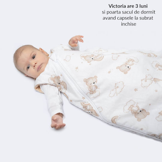 Kidizi De primăvară Sac de dormit 1 tog Bej
