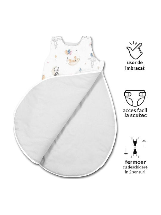 Kidizi Frühlingshaft Schlafsack 1 Tog Weiß