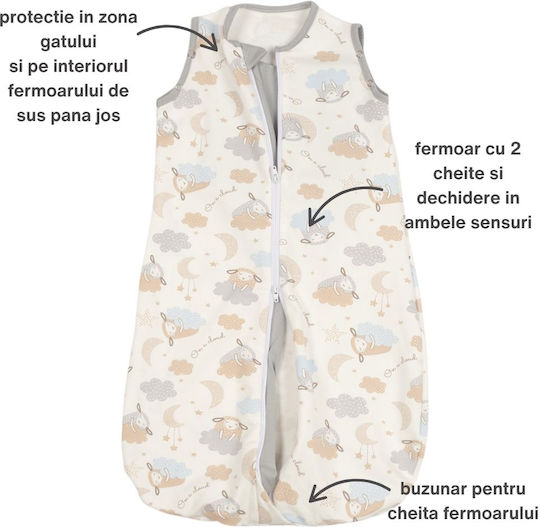 Kidizi De primăvară Sac de dormit 1 tog Pastel