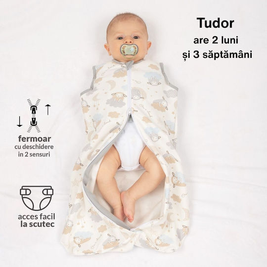 Kidizi De primăvară Sac de dormit 1 tog Pastel